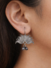 Graceful Lotus Hook Earrings | Sarichka Fashion