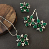 Oxidised Jewelry Set