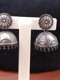 Trendy Silver Replica Jhumka Earrings | Sarichka