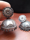 Trendy Silver Replica Jhumka Earrings | Sarichka