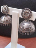 Trendy Silver Replica Jhumka Earrings | Sarichka