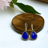 Oxidised Hook Earrings