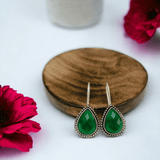 Oxidised Hook Earrings