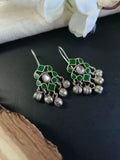 oxidised ghungroo earrings
