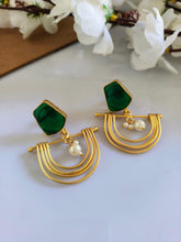 Golden Dangler Earring