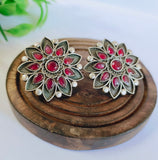 Oxidised Stud Earrings