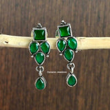 Daily Wear Oxidised Stud Earrings | Sarichka