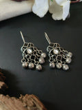 Elegant Oxidised Ghungroo Earrings| AMOLA