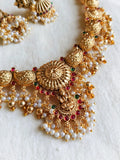 legant South Indian Occasion Wear Necklace Set | Sarichka