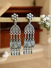 Navratri Special 925 Silver Dangler Earrings | Sarichka