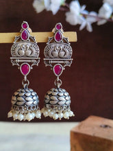 Chic Silver Look-Alike Trendy Jhumkas | Sarichka