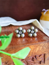 925 Silver Plated Floral Studs | Sarichka Fashion