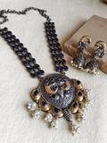🔸Dual-Tone Long Necklace Set Delight Elegance | AMOLA