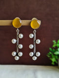 Premium Monalisa Oxidised Danglers with Stone Spark | AMOLA