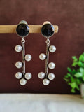 Premium Monalisa Oxidised Danglers with Stone Spark | Sarichka Fashion