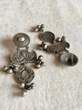 Antique Oxidized Silver Birds Dangler Earrings | Sarichka