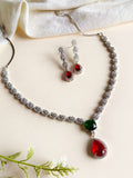 Elite American Diamond Necklace | AMOLA