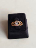Stylish American Diamond Adjustable Ring | AMOLA