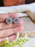 Elegant Silver-Plated Stud Earrings for Casual Wear | Sarichka