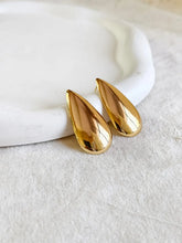 Chunky Golden Hoop Studs for Party Wear | Sarichka