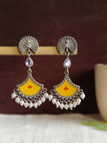 Enamel Hand Painted Earrings | Sarichka