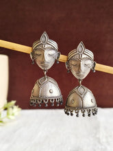 Krishna Face Oxidised Jhumka | Sarichka