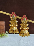 Gold Plated Traditional Jhumka Earrings | AMOLA