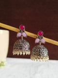 Traditional German Silver Jhumka | AMOLA