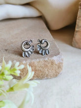 Silver-Plated Peacock Stud Earrings: Timeless Style for Every Day | Sarichka