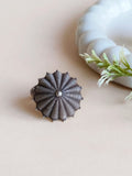 Oxidized German Silver Umbrella Cocktail Ring | AMOLA