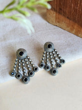 Stone Studded Oxidized Earrings | Sarichka