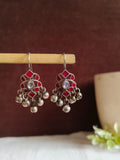 Elegant Oxidised Ghungroo Earrings| AMOLA
