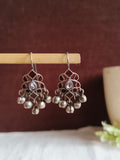 Elegant Oxidised Ghungroo Earrings| AMOLA
