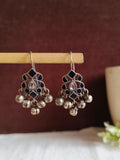 Elegant Oxidised Ghungroo Earrings| AMOLA