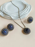 Floral Oxidised Jewelry Set | AMOLA