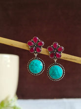 Heritage Flora Oxidized Earrings | AMOLA