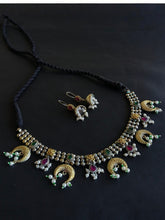 Pearl Oxidized Necklace | AMOLA