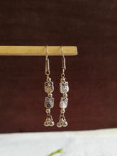 German Silver Owl Hook Earrings | AMOLA