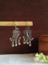 Parrot Pearl Drop Hook Statement Earrings | AMOLA