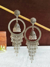 Oxidized Jhumka Chandbali Statement Earrings | AMOLA