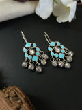 Elegant Oxidised Ghungroo Earrings| AMOLA