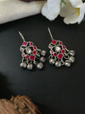 Elegant Oxidised Ghungroo Earrings| AMOLA