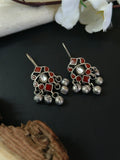 Elegant Oxidised Ghungroo Earrings| AMOLA