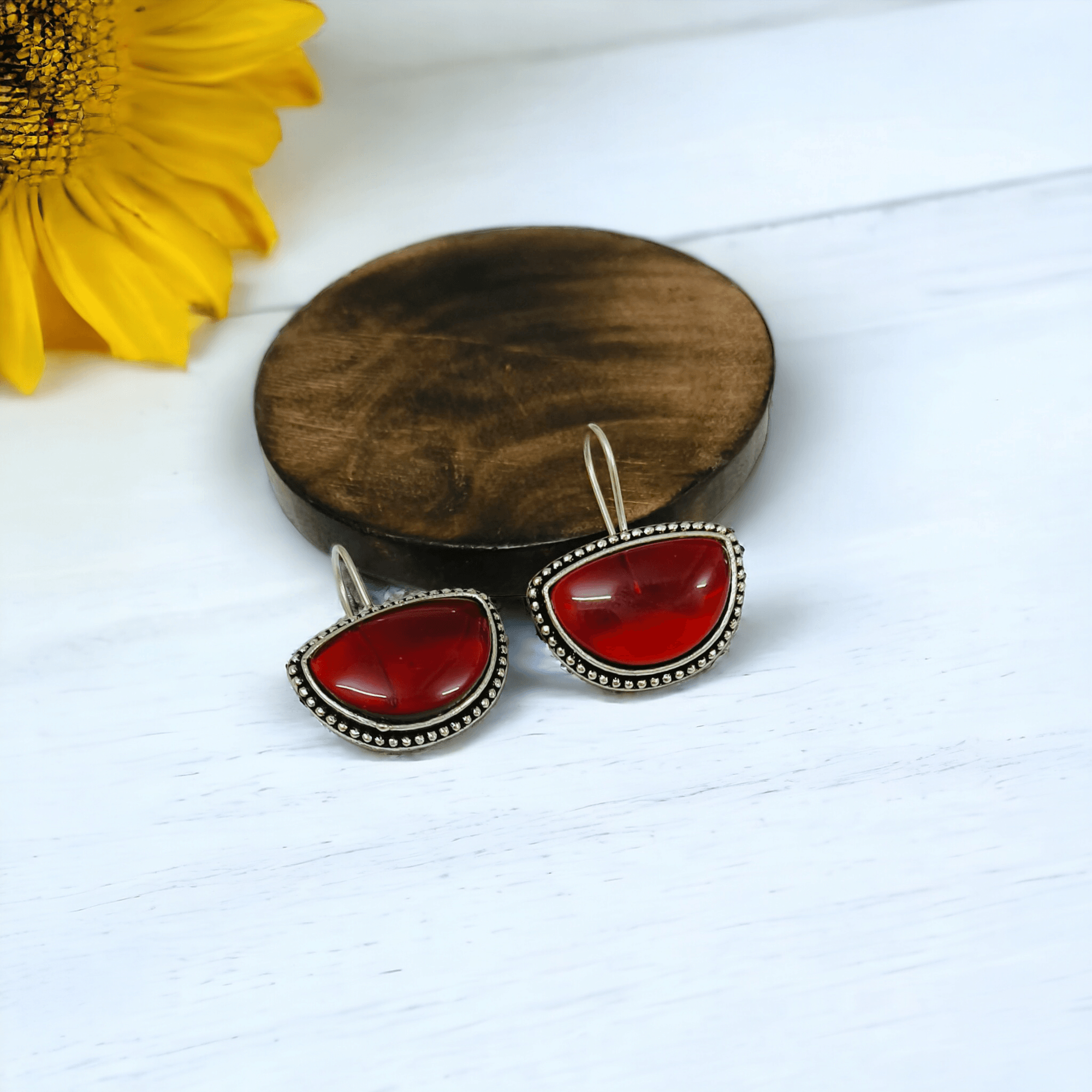 Stone Monalisa Earrings | Sarichka