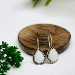 Drop Oxidized Hook Earrings | Sarichka