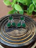 Elegant Oxidised Stud Earrings for Timeless Style | Sarichka