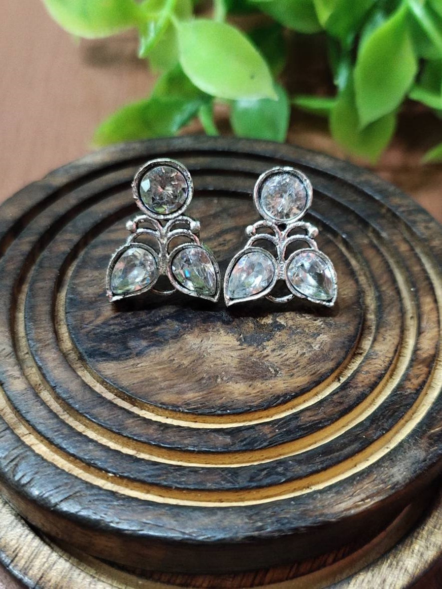 Elegant Oxidised Stud Earrings for Timeless Style | Sarichka