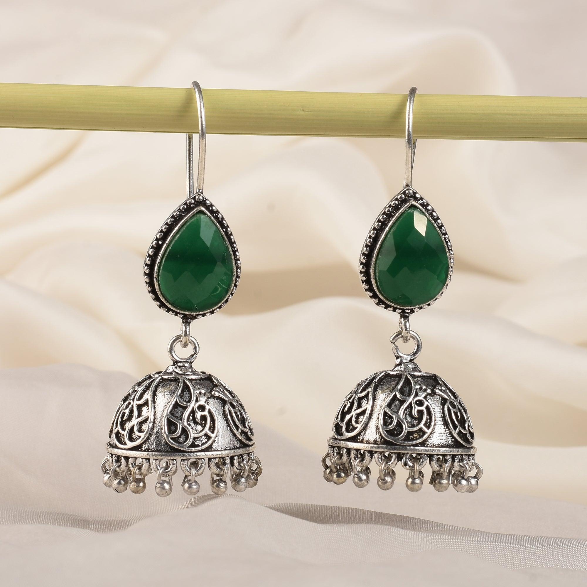 oxidised jhumki under 199