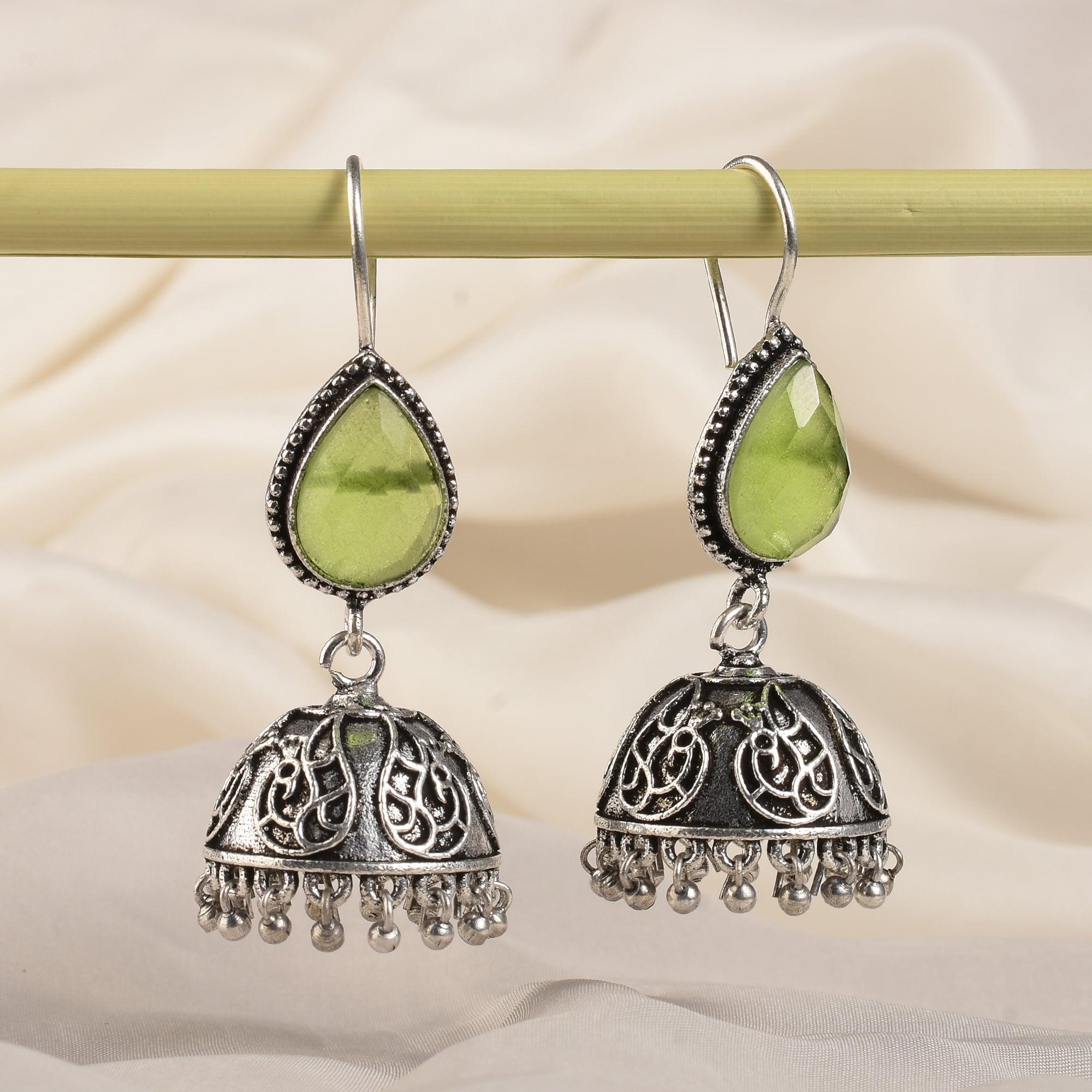 jhumki earrings in hooks