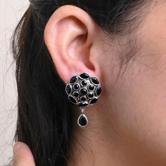 Black Drop earrings